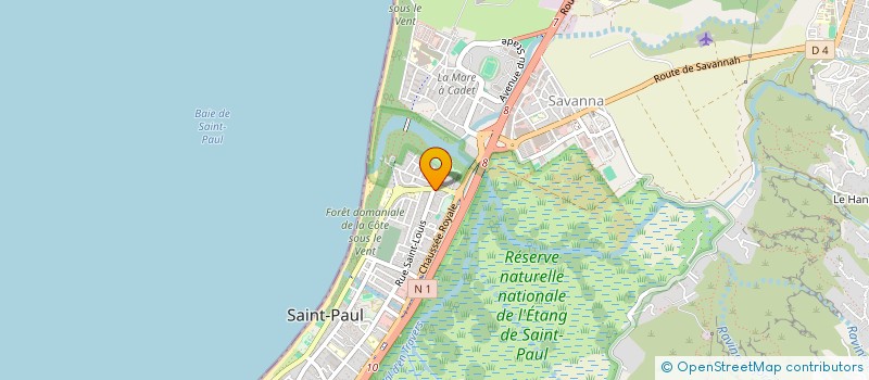 localisation de l'entreprise SCI TAMARIN à SAINT-PAUL