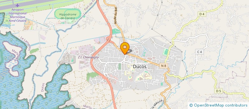 localisation de l'entreprise SCI TAMARIN BOR à DUCOS