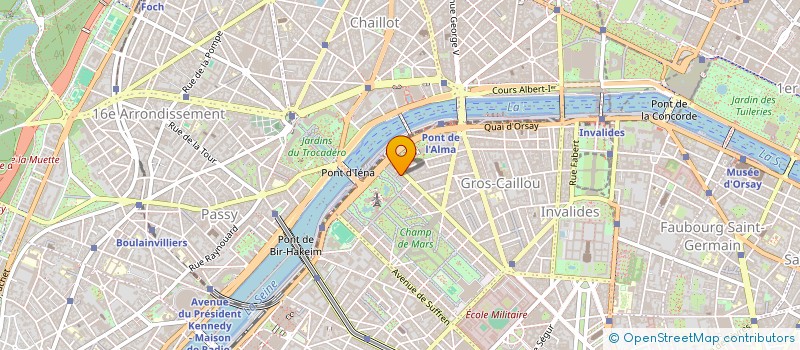 localisation de l'entreprise SCI TAMARINA  PARIS