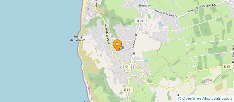 localisation de l'entreprise SCI TAMARINDO  CAROLLES