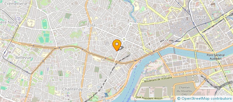localisation de l'entreprise SCI TAMARIS GRANDS AUGUSTINS à NANTES