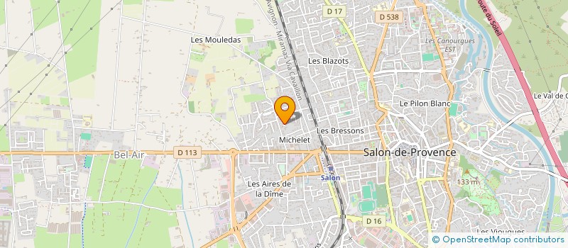 localisation de l'entreprise SCI TAMARIS IMMOBILIER  SALON-DE-PROVENCE