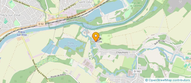 localisation de l'entreprise SCI TAMARIX  GOUVIEUX