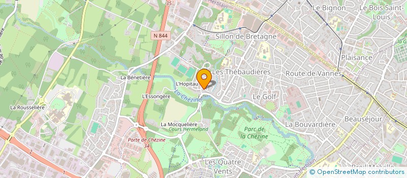 localisation de l'entreprise SCI TAMATAVE à SAINTE-ANNE-D'AURAY