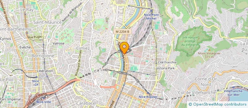 localisation de l'entreprise SCI TAMAYA à NICE