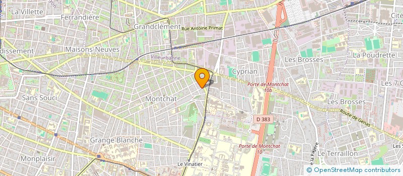 localisation de l'entreprise SCI TAMAYA  LYON