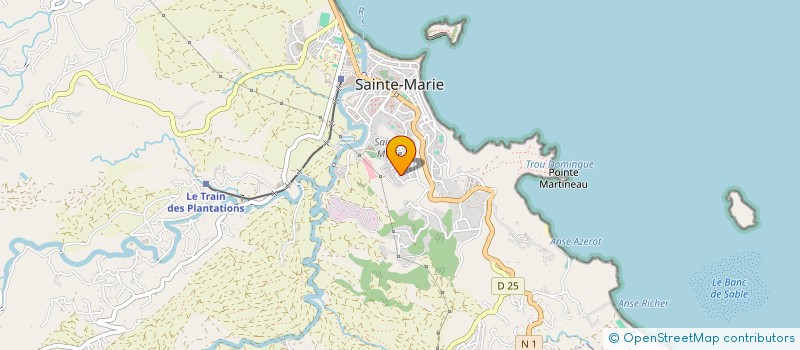 localisation de l'entreprise SCI TAMAYANI à SAINTE-MARIE