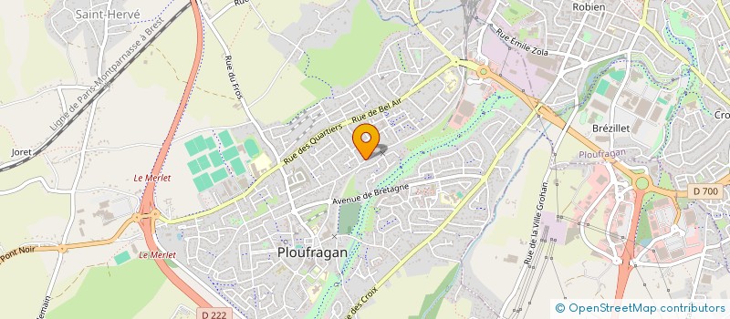 localisation de l'entreprise SCI TAMB 4 DYE  PLOUFRAGAN