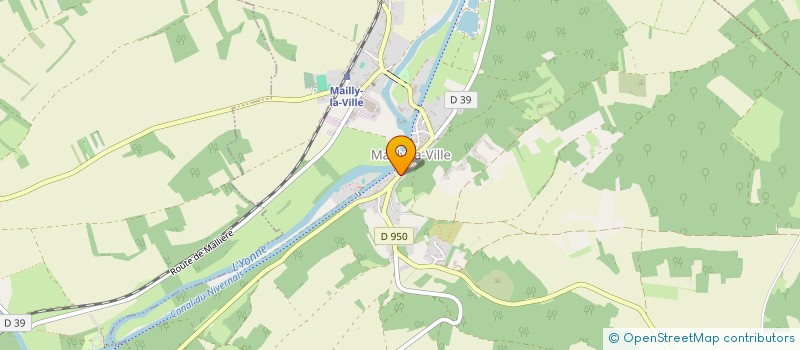 localisation de l'entreprise SCI TAME  MAILLY-LA-VILLE