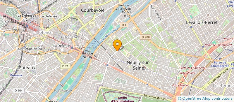 localisation de l'entreprise SCI TAMEN à NEUILLY-SUR-SEINE