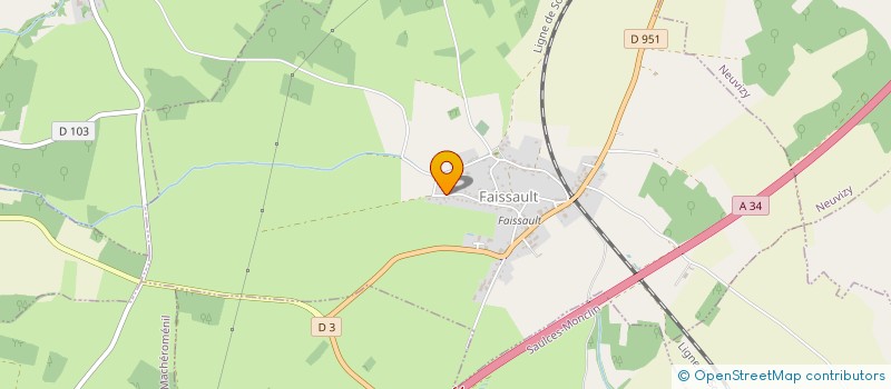 localisation de l'entreprise SCI TAMGA  FAISSAULT