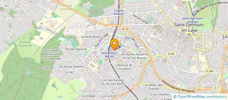 localisation de l'entreprise SCI TAMI  SAINT-GERMAIN-EN-LAYE