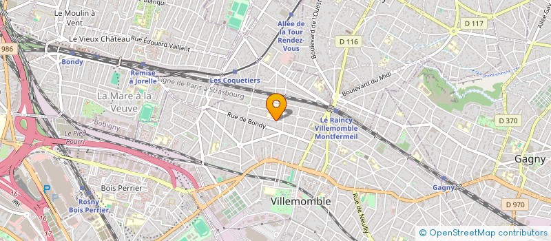 localisation de l'entreprise SCI TAMIL REAL ESTATE à VILLEMOMBLE