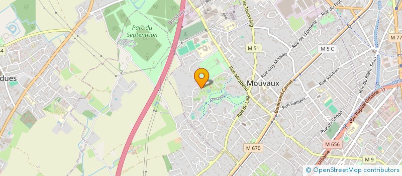 localisation de l'entreprise SCI TAMJB à MOUVAUX
