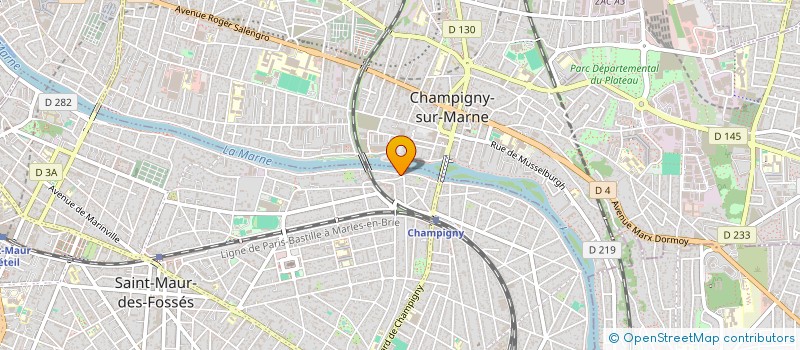 localisation de l'entreprise SCI TAMK à SAINT-MAUR-DES-FOSSES