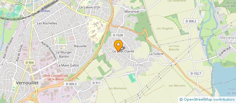localisation de l'entreprise SCI TAMM à LURAY