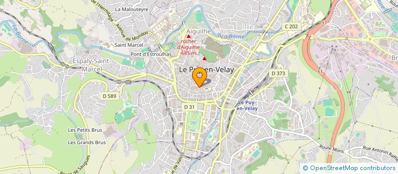 localisation de l'entreprise SCI TAMMAE  LE PUY-EN-VELAY