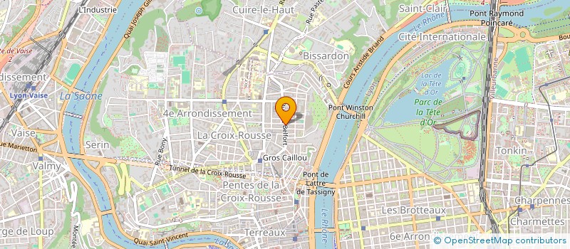 localisation de l'entreprise SCI TAMOGAPO  LYON