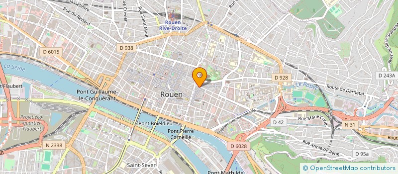 localisation de l'entreprise SCI TAMRIDJET 21 à ROUEN