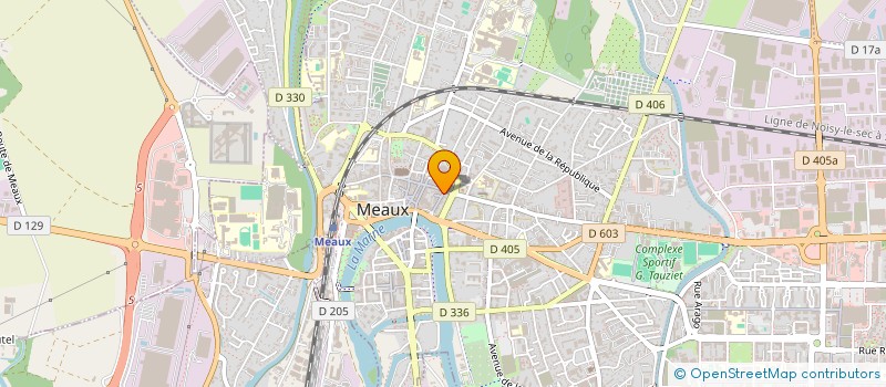 localisation de l'entreprise SCI TAN LECLERC à MEAUX