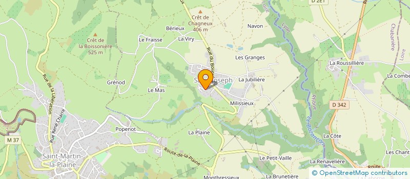 localisation de l'entreprise SCI TAN-MARINETTE  SAINT-JOSEPH