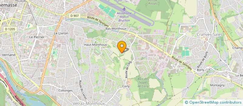 localisation de l'entreprise SCI TANABATA  VETRAZ-MONTHOUX