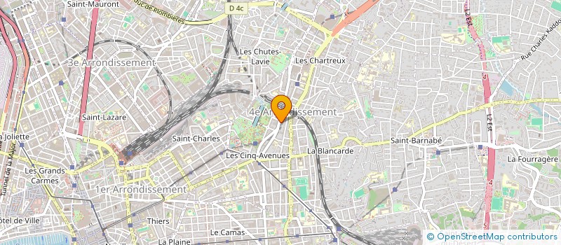 localisation de l'entreprise SCI TANAGRA à MARSEILLE