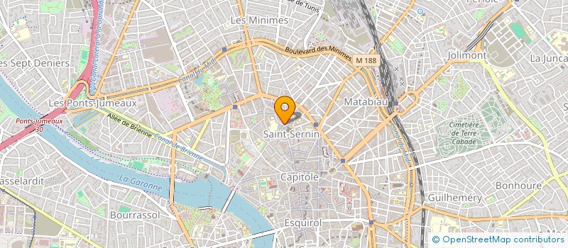 localisation de l'entreprise SCI TANAGRA à TOULOUSE