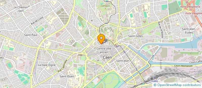 localisation de l'entreprise SCI TANAKA à CAEN