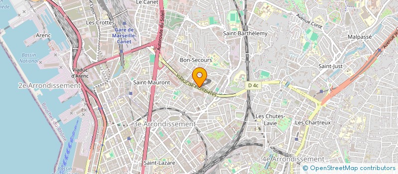 localisation de l'entreprise SCI TANANARIVE à MARSEILLE