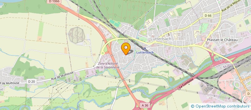 localisation de l'entreprise SCI TANCRAY  LUTTERBACH