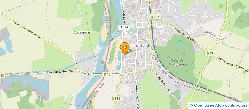 localisation de l'entreprise SCI TAND HUIAI à NEVERS
