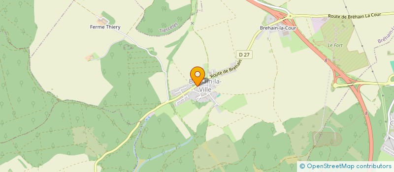 localisation de l'entreprise SCI TANDA  BREHAIN-LA-VILLE