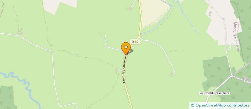 localisation de l'entreprise SCI TANDEM  MONTIGNY-SUR-CANNE