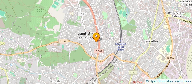 localisation de l'entreprise SCI TANDJIGORA à SAINT-BRICE-SOUS-FORET