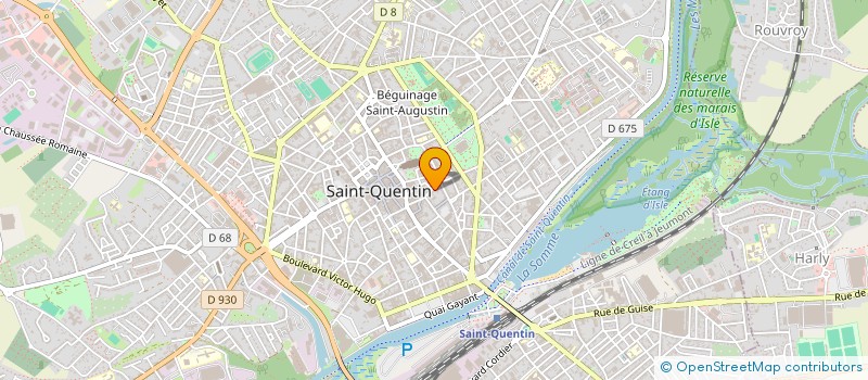 localisation de l'entreprise SCI TANDON à SAINT-QUENTIN