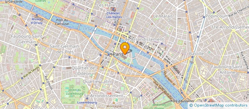 localisation de l'entreprise SCI TANDOU - SAINT JACQUES  PARIS