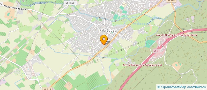 localisation de l'entreprise SCI TANGKAHAN  FABREGUES