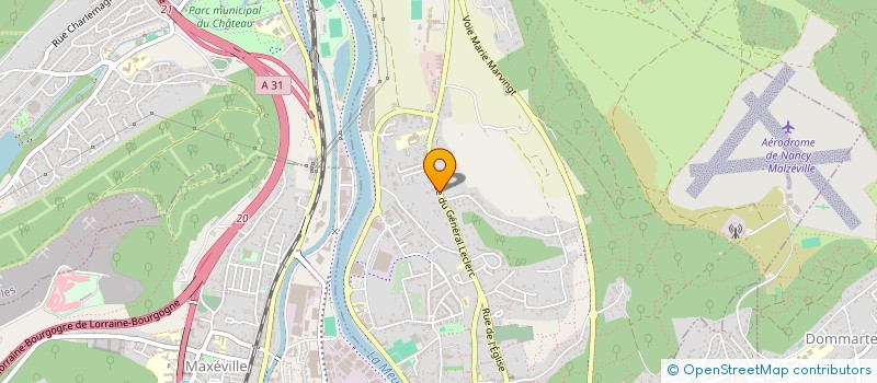 localisation de l'entreprise SCI TANGLECOURT  MALZEVILLE