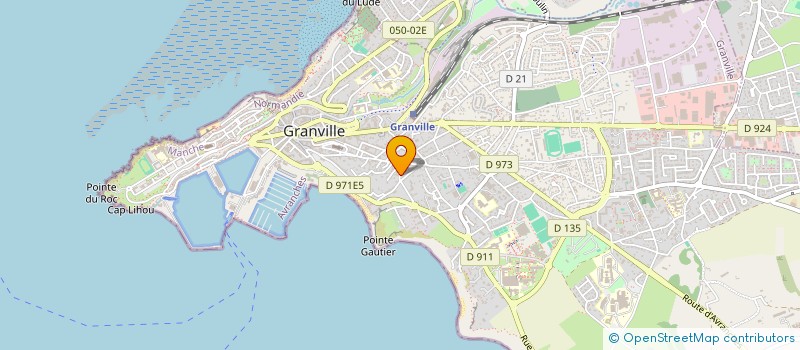 localisation de l'entreprise SCI TANGO à GRANVILLE