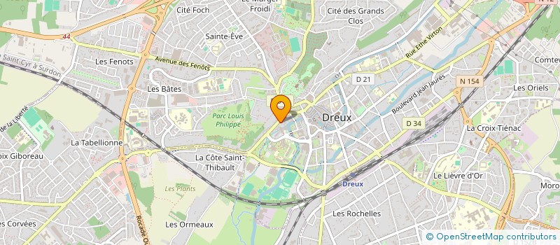 localisation de l'entreprise SCI TANGO 67 à DREUX