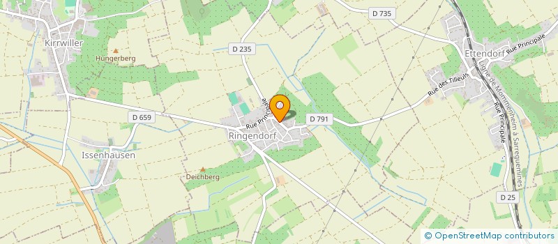 localisation de l'entreprise SCI TANGO  RINGENDORF