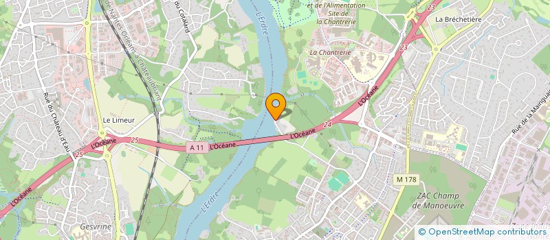 localisation de l'entreprise SCI TANGO INDIGO à NANTES