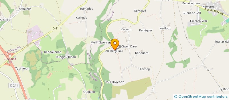 localisation de l'entreprise SCI TANGUIMMO  PLEYBEN