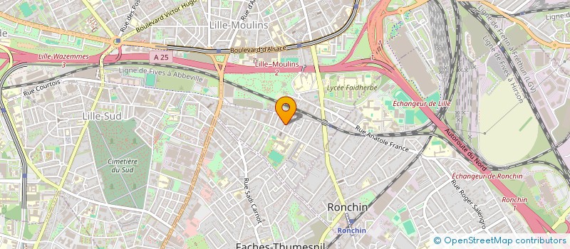 localisation de l'entreprise SCI TANGUY à LILLE