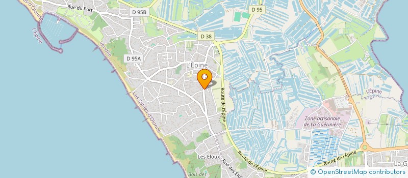 localisation de l'entreprise SCI TANGUY  L'EPINE