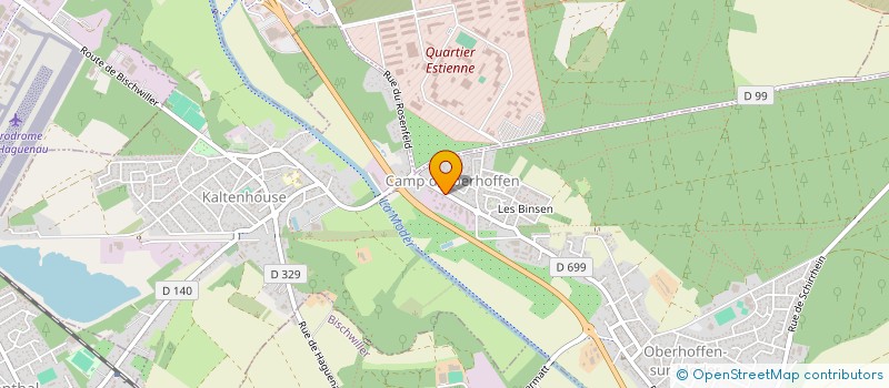 localisation de l'entreprise SCI TANGUY  OBERHOFFEN-SUR-MODER