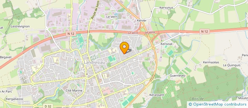 localisation de l'entreprise SCI TANGUY  LANDIVISIAU