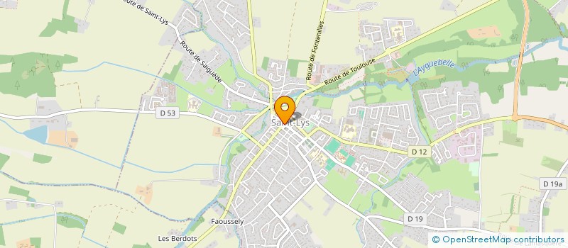 localisation de l'entreprise SCI TANGUY PREMIERE  SAINT-LYS