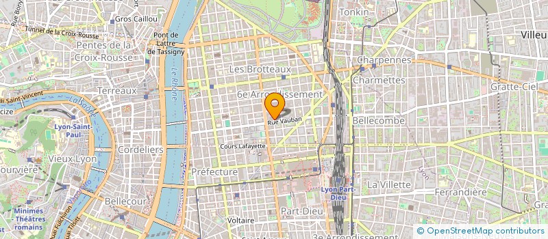 localisation de l'entreprise SCI TANIS  LYON